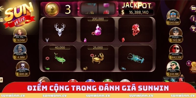 Đánh Giá SUNWIN Từ Người Chơi Với 20.000 Phản Hồi Tích Cực 3 Điểm cộng trong đánh giá SUNWIN từ người chơi