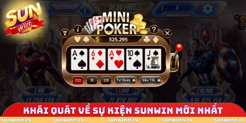 Sự Kiện SUNWIN Mới Nhất - Thưởng 2.000.000 Cho Tân Thủ 2 Khái quát về sự kiện SUNWIN mới nhất