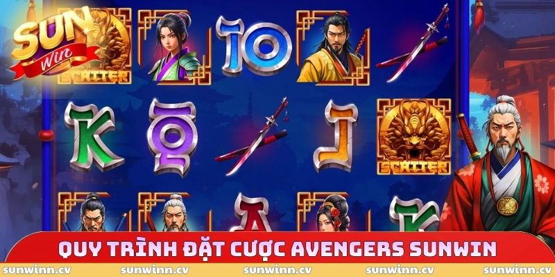 Avengers SUNWIN - Khám Phá Slot Game Chủ Đề Anh Hùng Đình Đám 3 Quy trình đặt cược Avengers SUNWIN