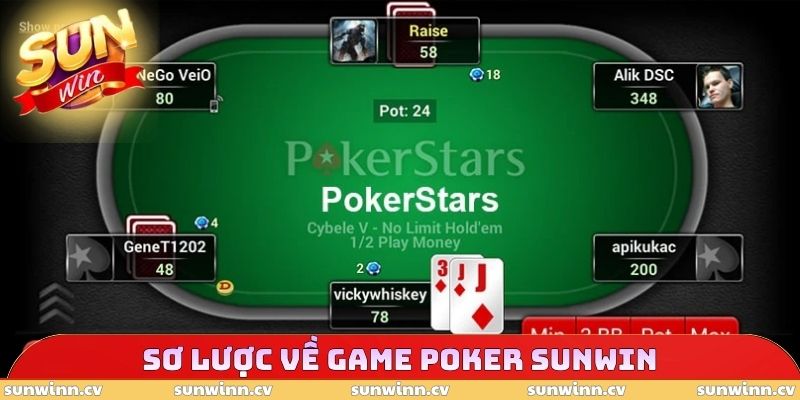 Poker SUNWIN - Điểm Hẹn Chinh Phục Game Đỏ Đen Hấp Dẫn 2 Sơ lược về game Poker SUNWIN