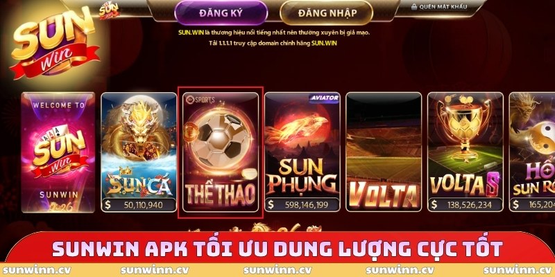 SUNWIN Apk - Tải File Cực Chất, Giật Quà Siêu Cuốn 2026 2 SUNWIN apk tối ưu dung lượng cực tốt