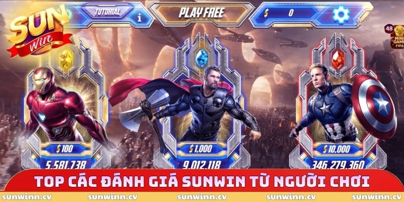 Đánh Giá SUNWIN Từ Người Chơi Với 20.000 Phản Hồi Tích Cực 4 Top các đánh giá SUNWIN từ người chơi nổi bật